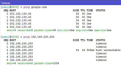 hasil ping 2 hasil ping 2