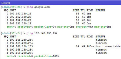 hasil ping 1 hasil ping 1